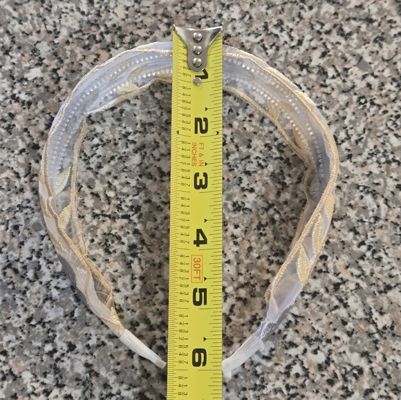 ππ Elegant Floral Embroidered Headband - Picture 5 of 8